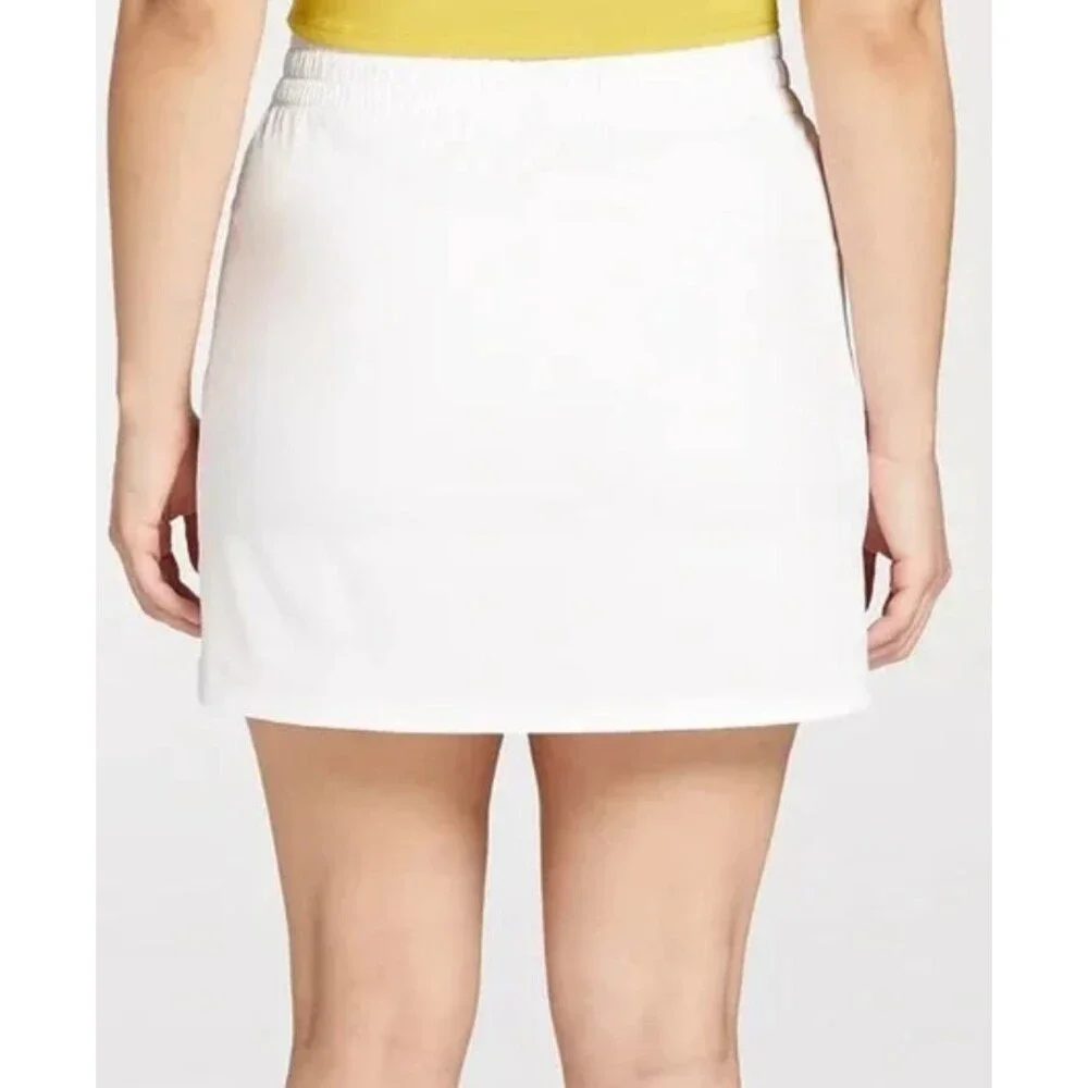 DSG Women's Stride Skort Sz Medium ~ White ~ Tennis Golf Pickleball NWT